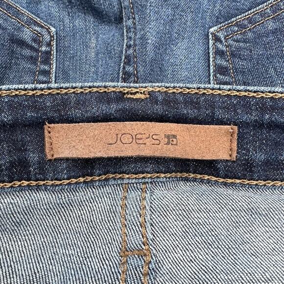 Joe's Jeans Margaret Skinny Ankle Jean Size 26 Mid-Rise Frayed Asymmetrical Hem - Picture 5 of 12